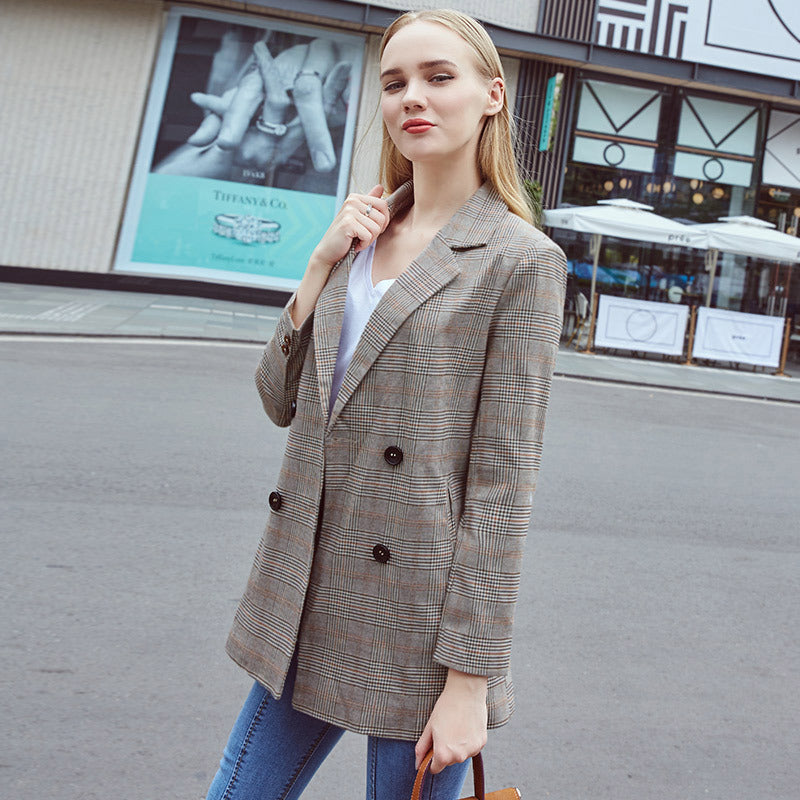 ChicPlaid Blazer