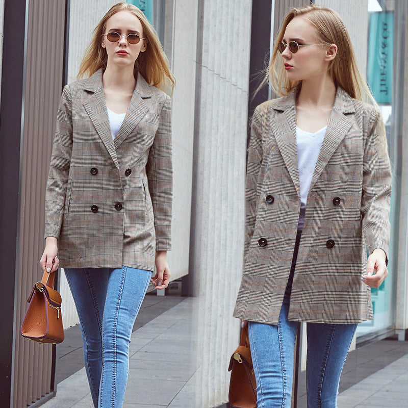 ChicPlaid Blazer