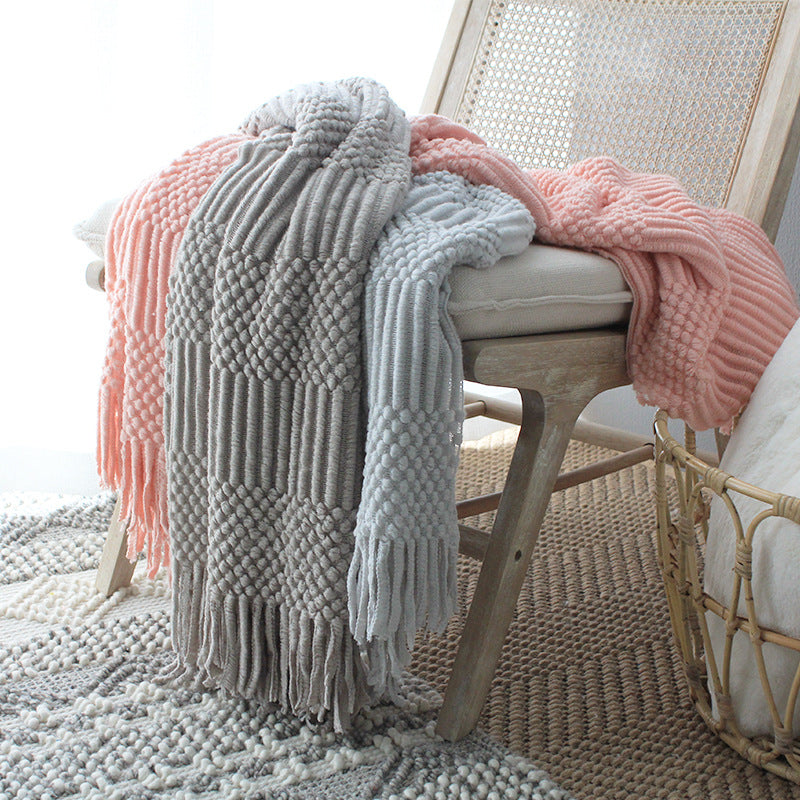 ArcticCozy™ Knitted Blanket