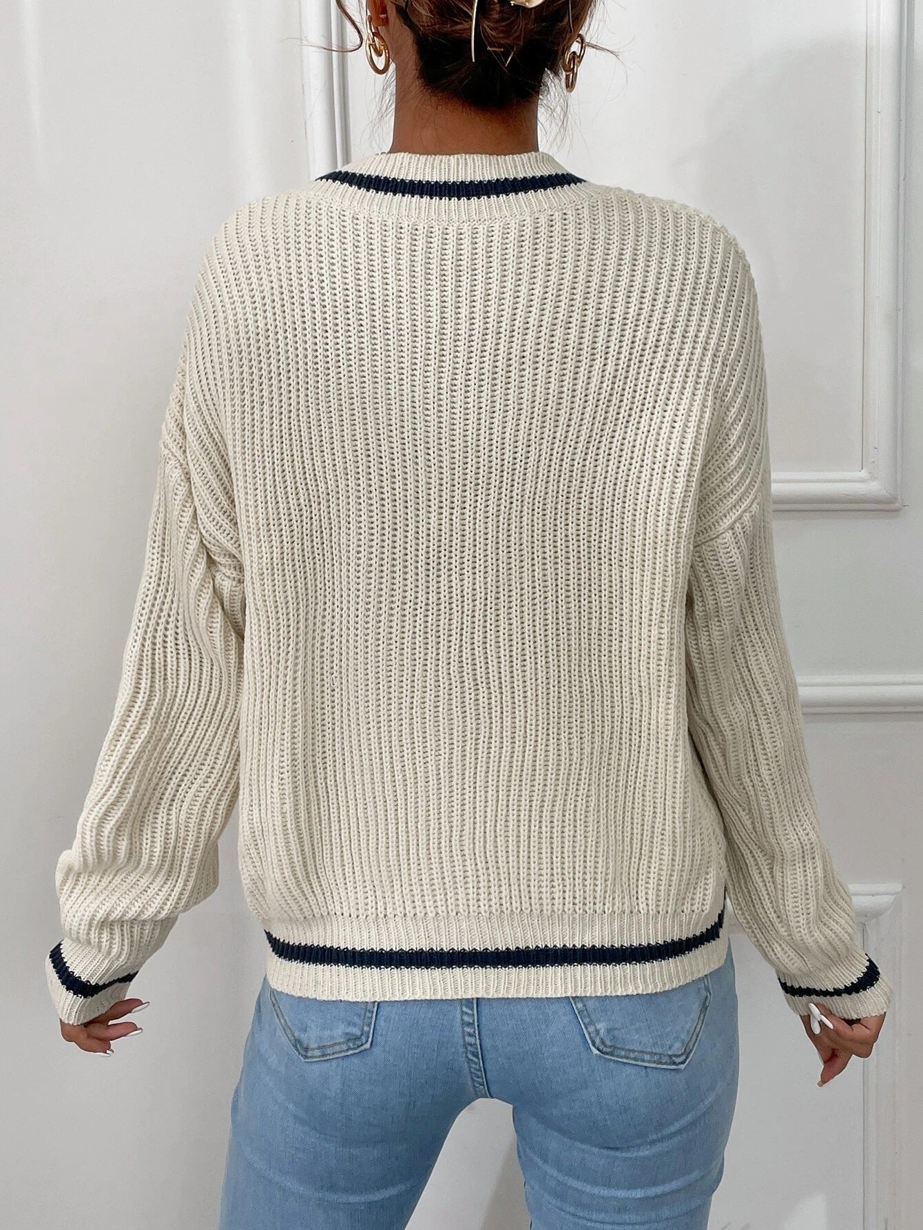 FrostFlair Knit Sweater